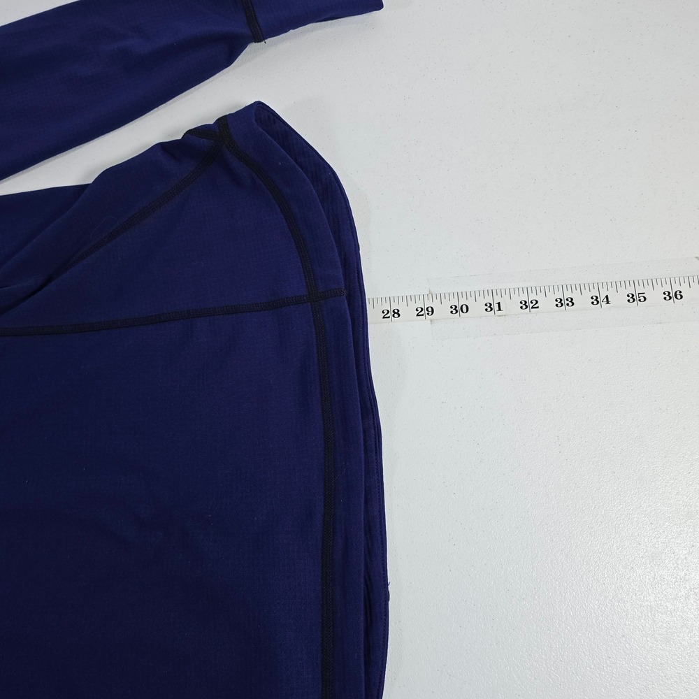 Eddie‎ Bauer Womens XL Blue Quarter Zip Pullover Long Sleeve Athletic Top - Picture 4 of 8